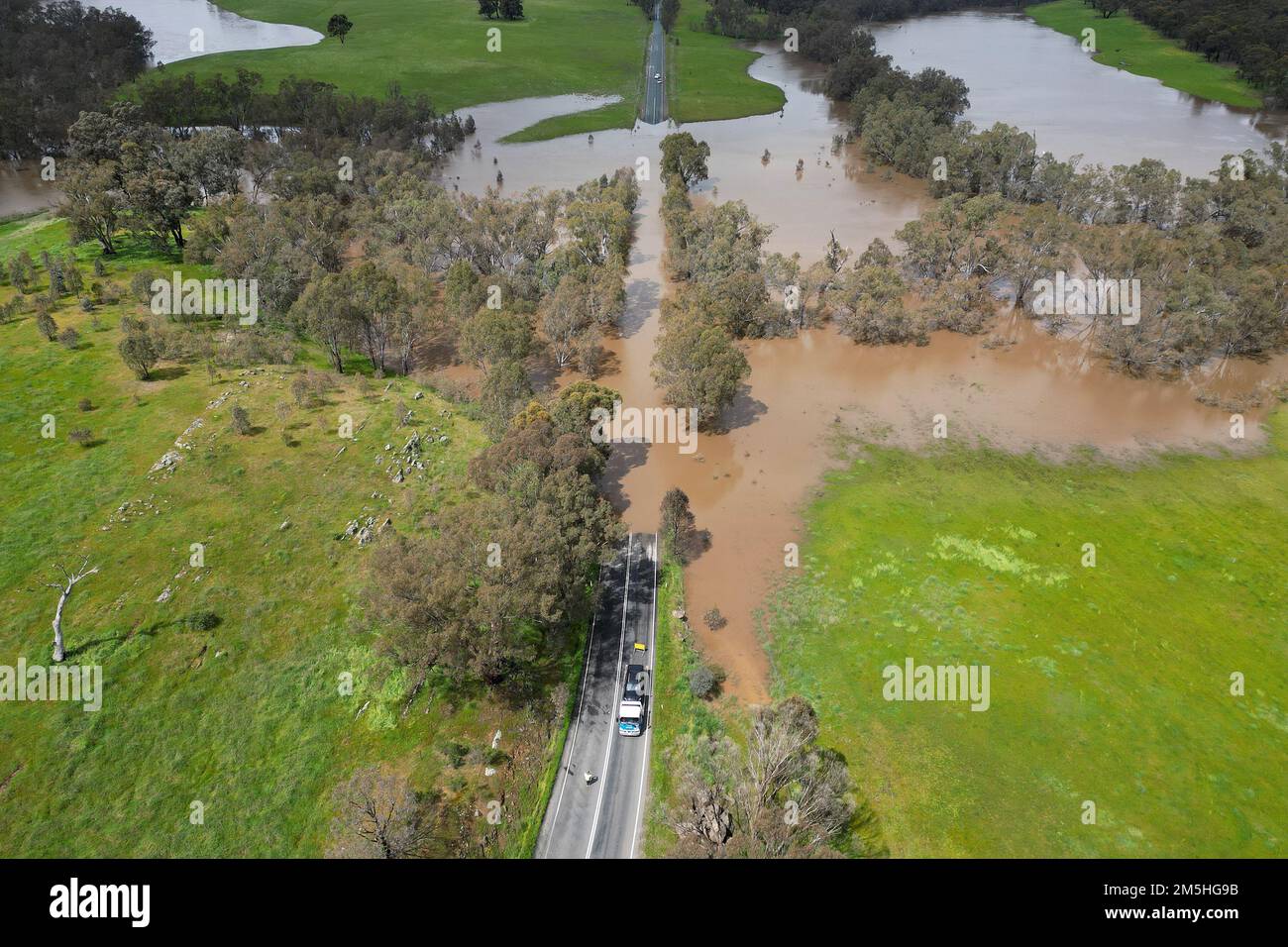 Extreme flooding Axedale, Victoria, 2022 Stock Photo Alamy