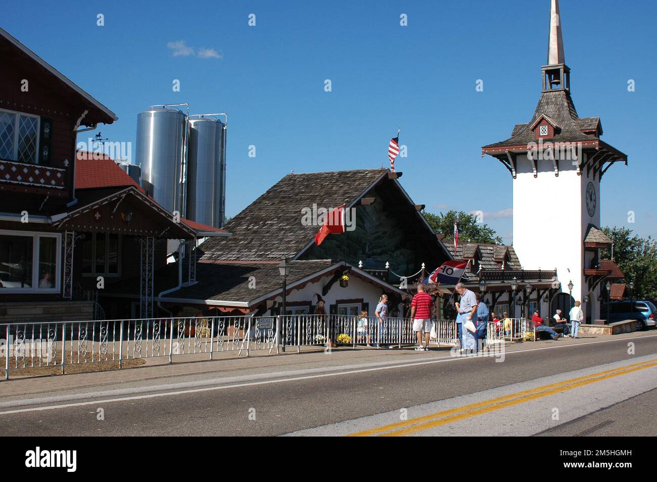 Guggisberg baby swiss cheese factory hires stock photography and