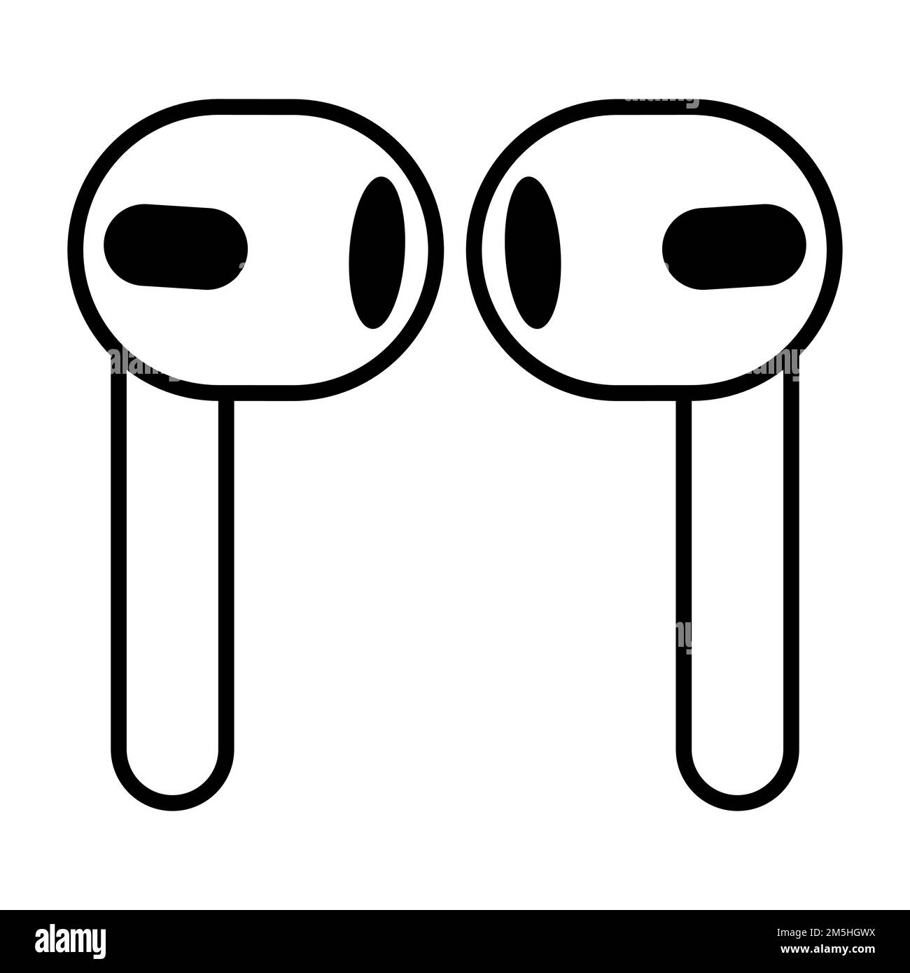Earbuds Black and White Stock Photos & Images Alamy