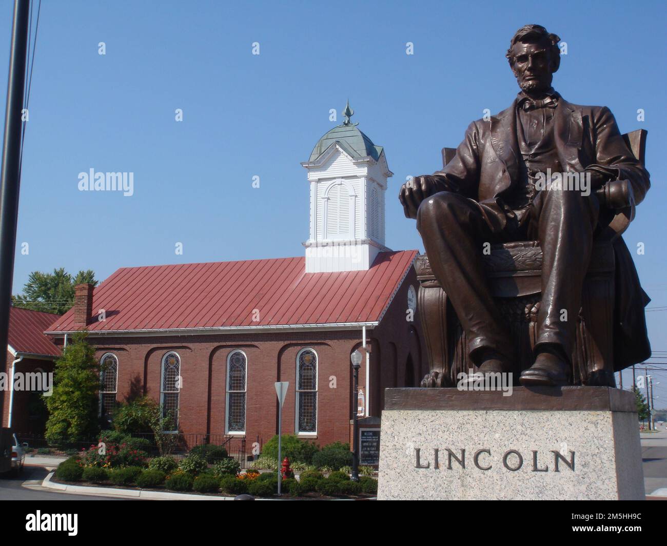 Lincoln Heritage Scenic Highway Adolph Weinman's Abraham Lincoln