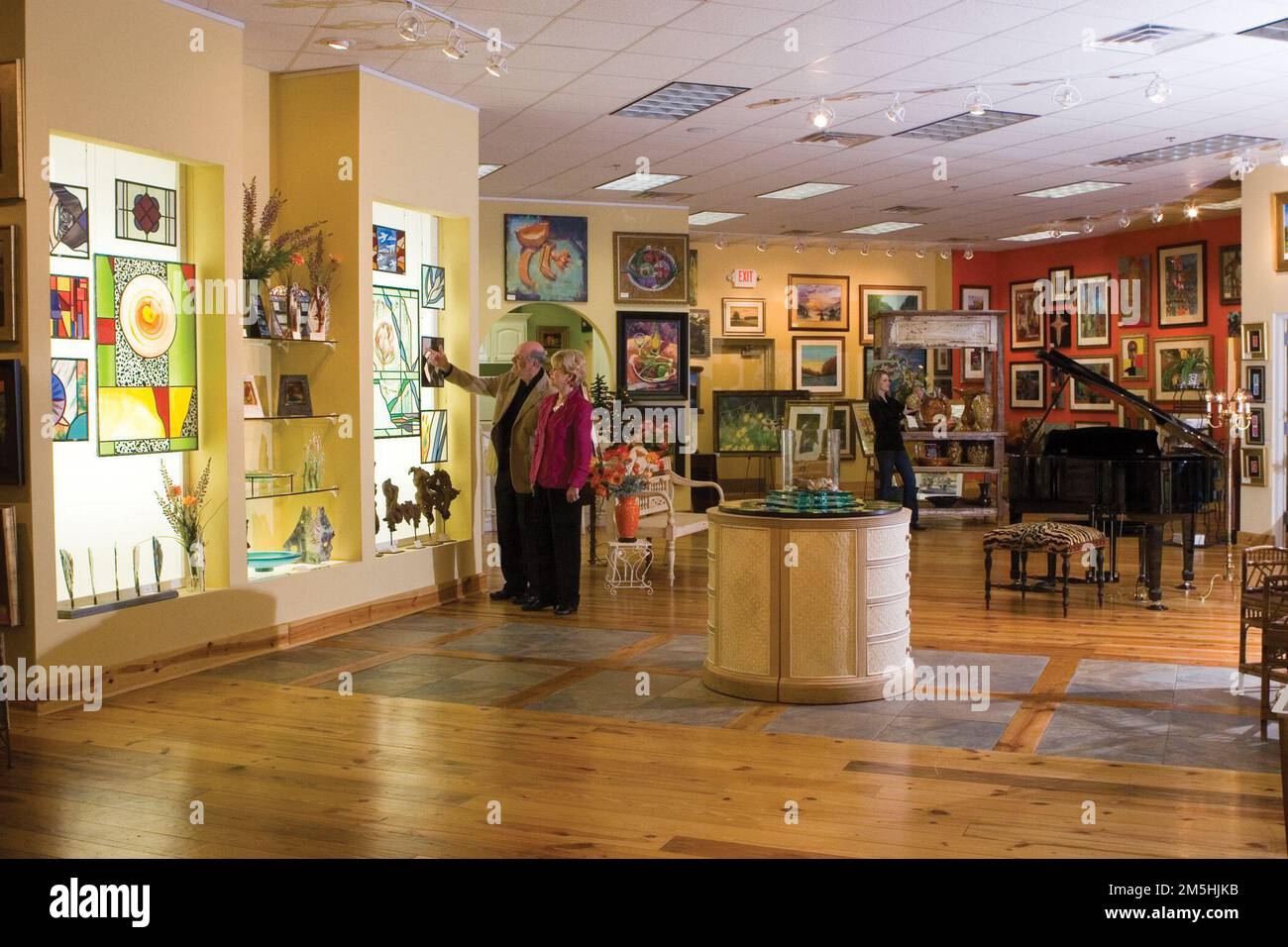 Natchez Trace Parkway Jackson Street Art Gallery in Ridgeland