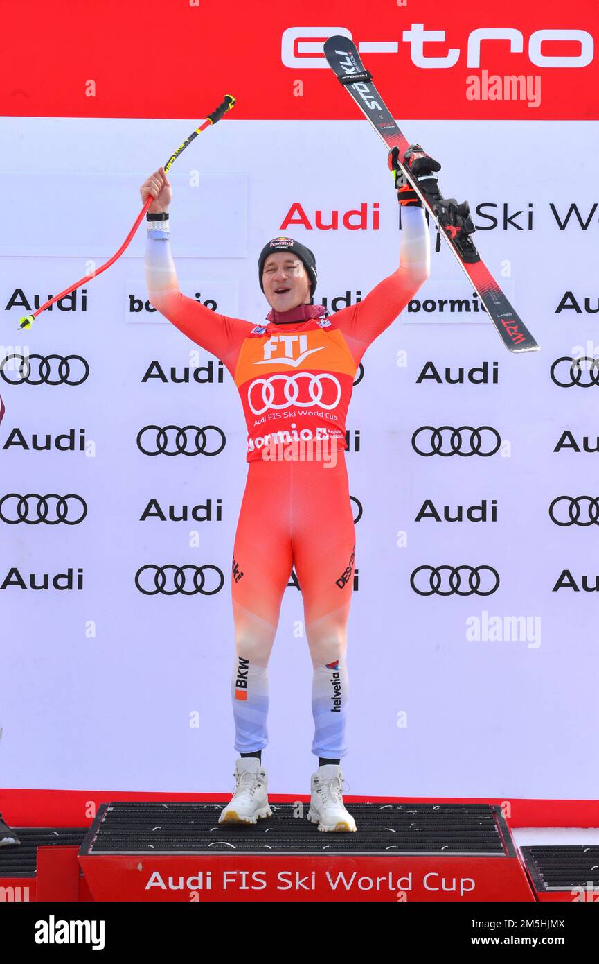 Bormio, Bormio, Italy, December 29, 2022, podium man's superg bormio