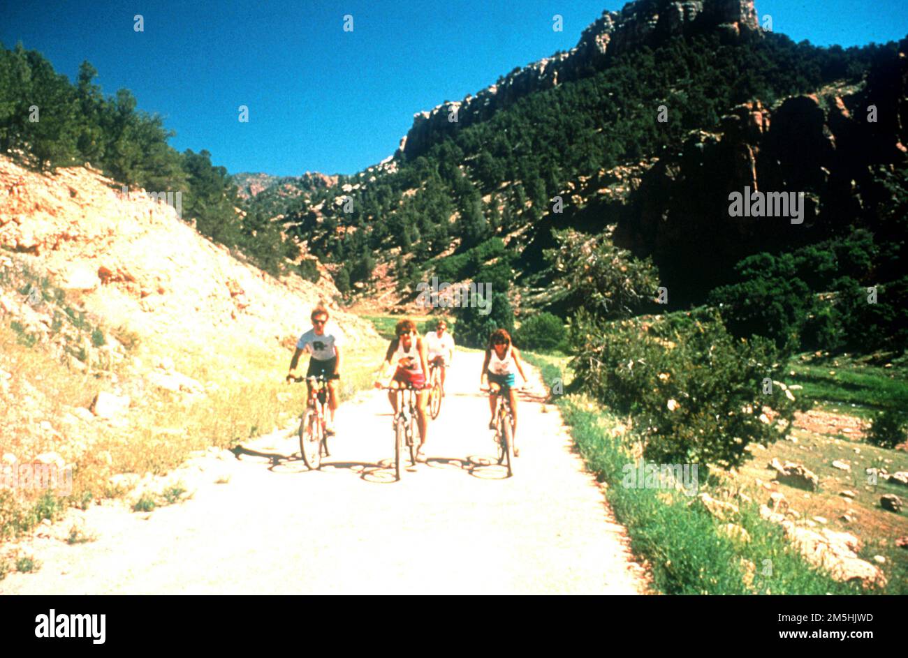 Gold Belt Tour Scenic and Historic Byway Bicyclists Along the Gold