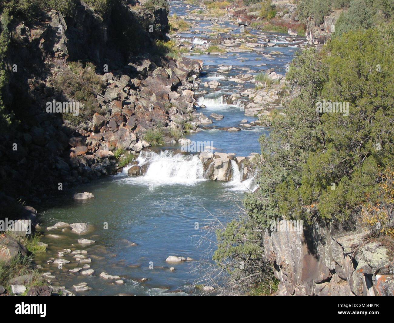 Pioneer Historic Byway A Waterfall in the Black Canyon River
