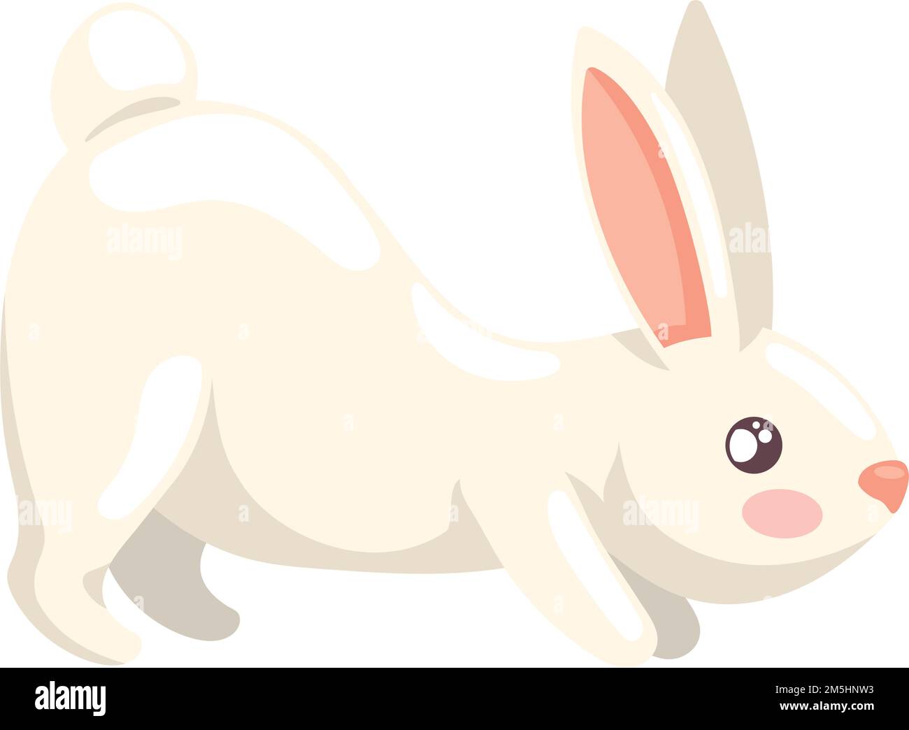 cute rabbit animal Stock Vector Image & Art - Alamy