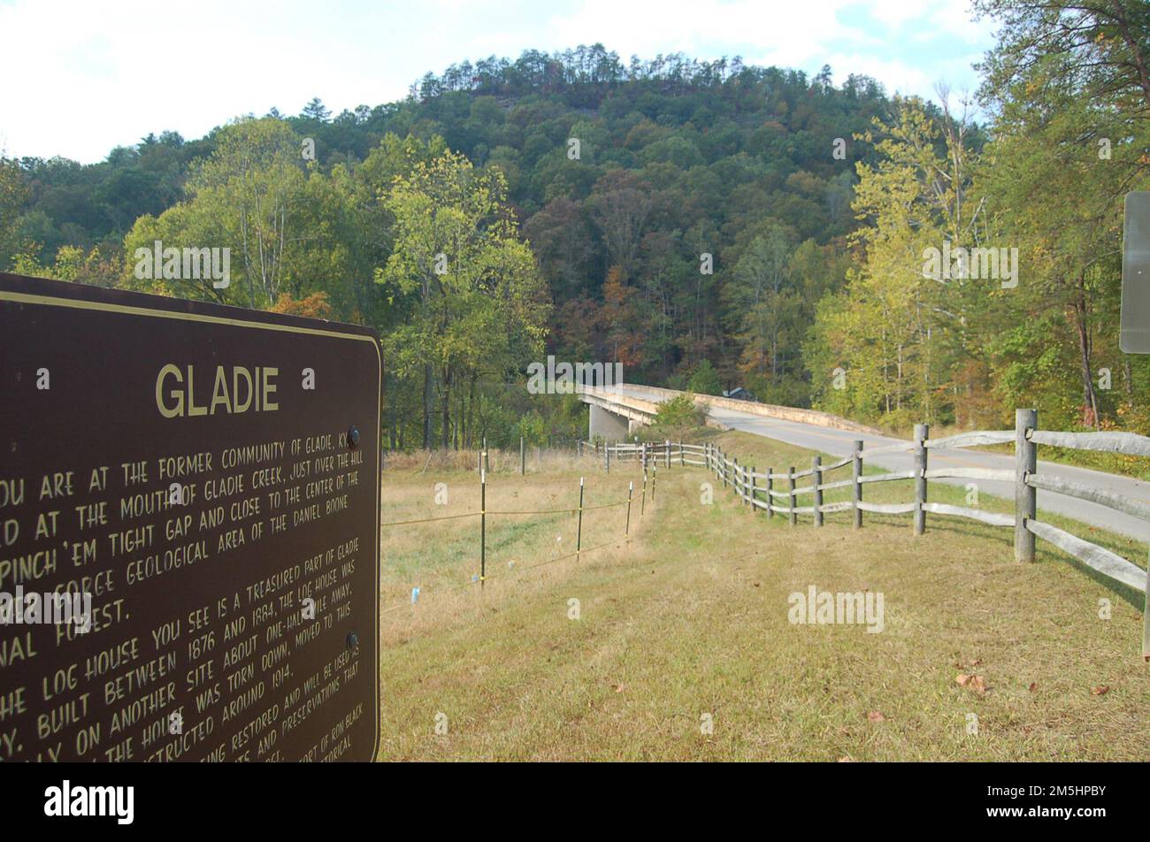 Red River Scenic Byway Red River Passing Gladie Historic Site. The Red River