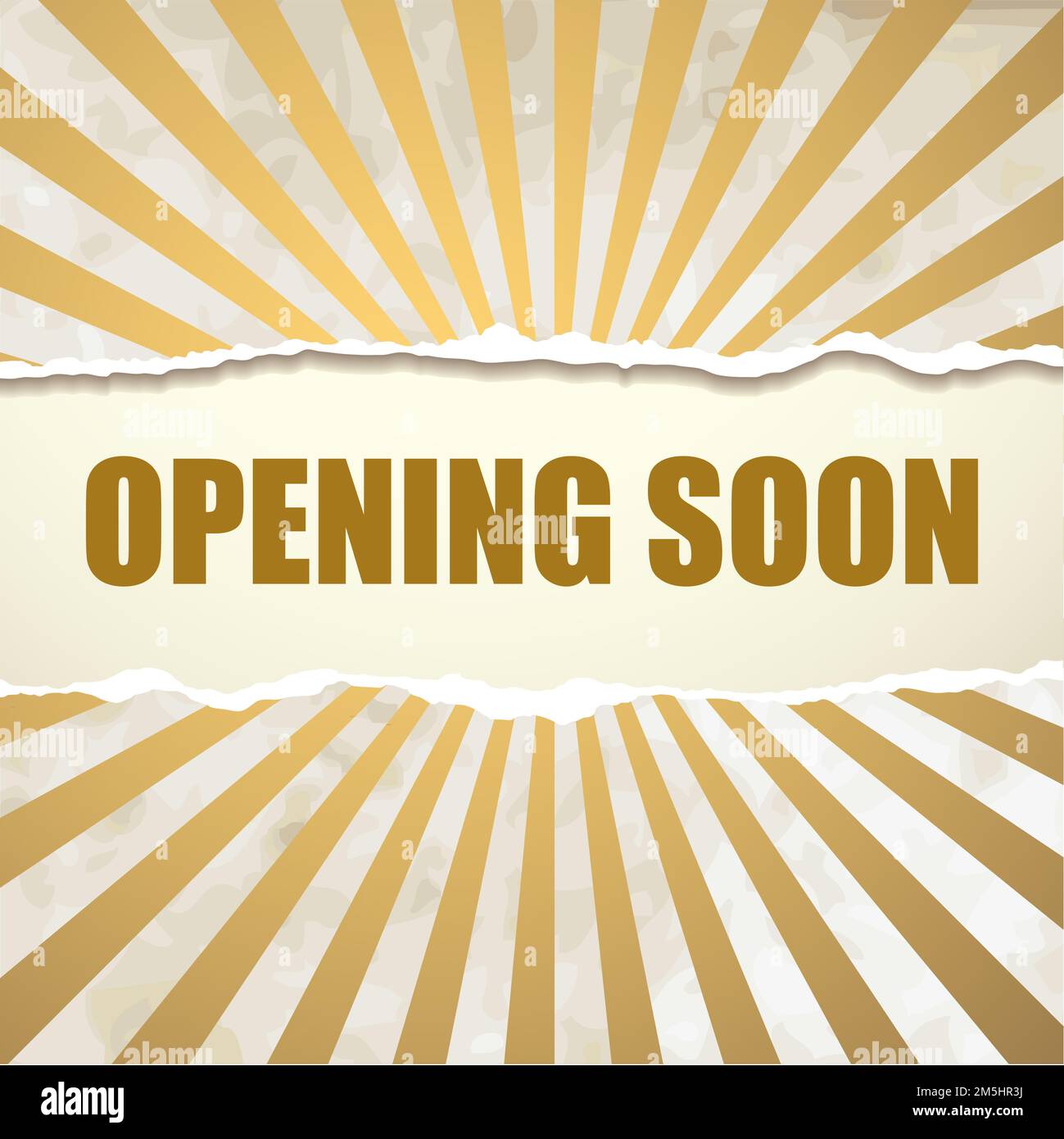 Grand opening yellow banner in Stock Vector Images - Alamy
