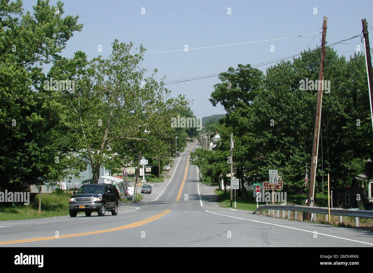 Journey Through Hallowed Ground Byway Point of Rocks. Mature trees