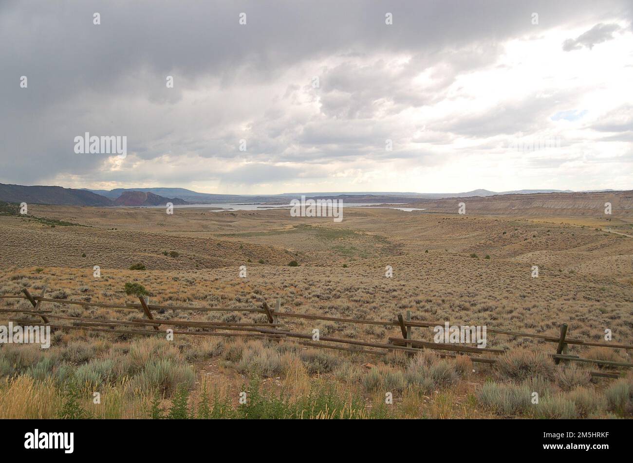Flaming National Scenic Byway View of Flaming from