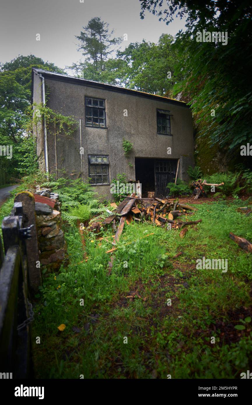 An abandoned in the Troutbeck Vally in the Lake District