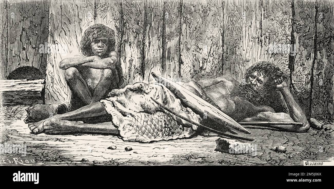 Aborigine australia 1800's hi-res stock photography and images - Alamy