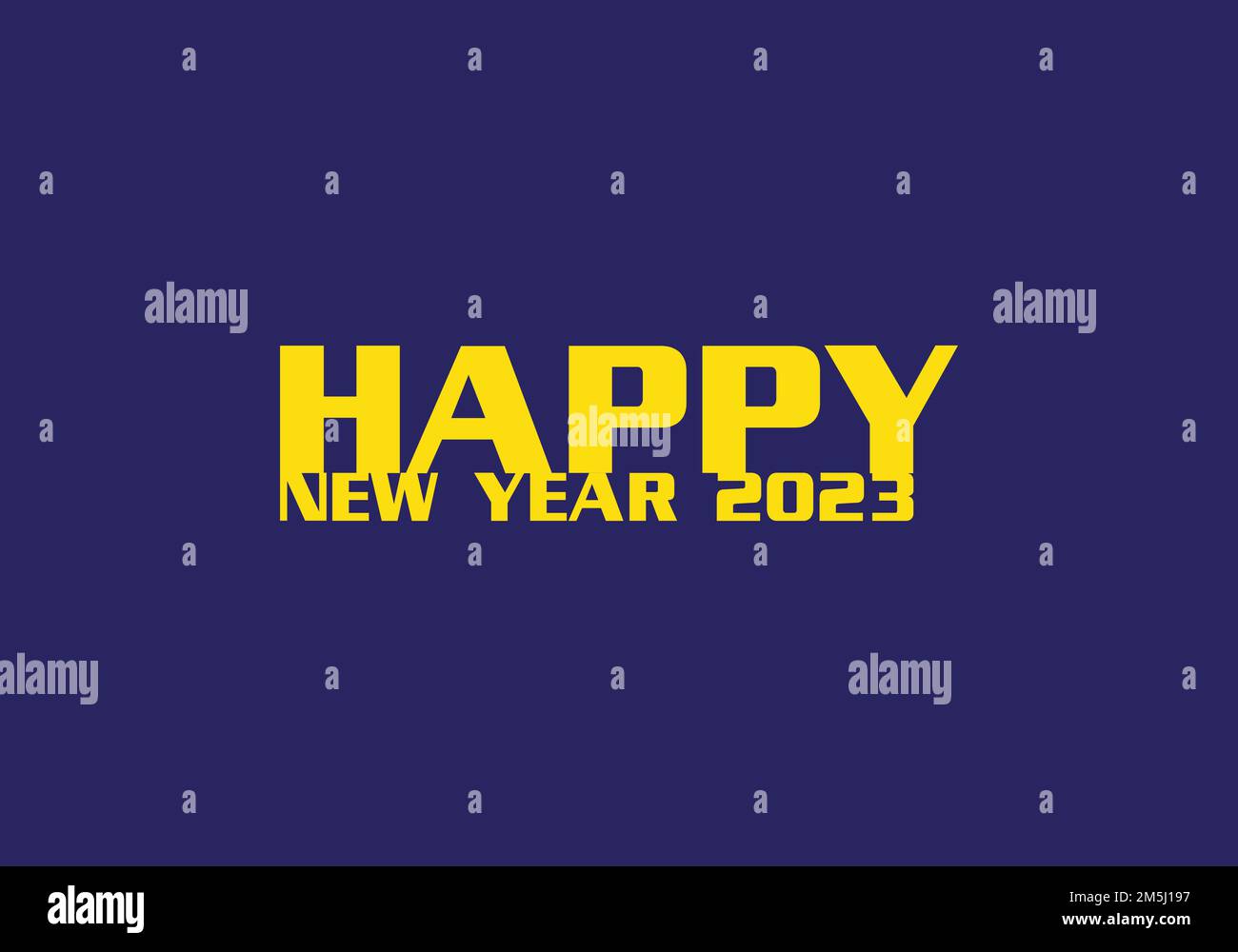 happy new year 2023 icon design Stock Vector