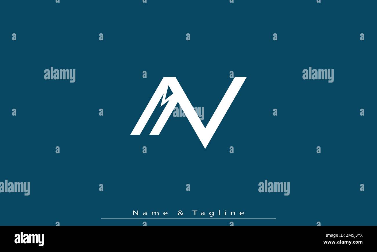 Alphabet letters Initials Monogram logo MV , VM Stock Vector Image ...
