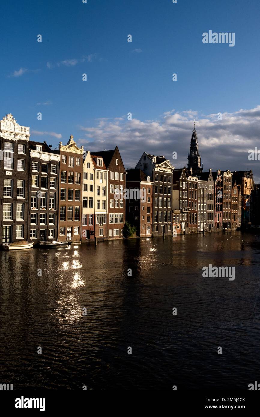 Netherlands, Amsterdam, summer 2021. Illustration of tourism and daily life in Amsterdam, The Netherlands, during the summer holidays. Photograph by M Stock Photo