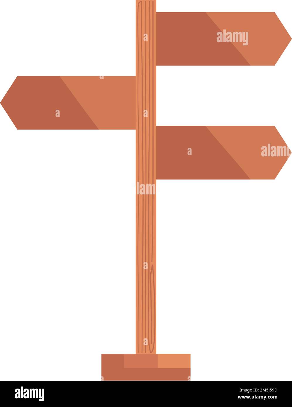 Small Guide Arrows wooden arrows guide signals Stock Vector Image & Art - Alamy