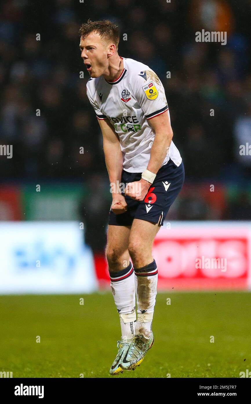 Bolton Wanderers' Johnston during the Sky Bet League One match at the University of