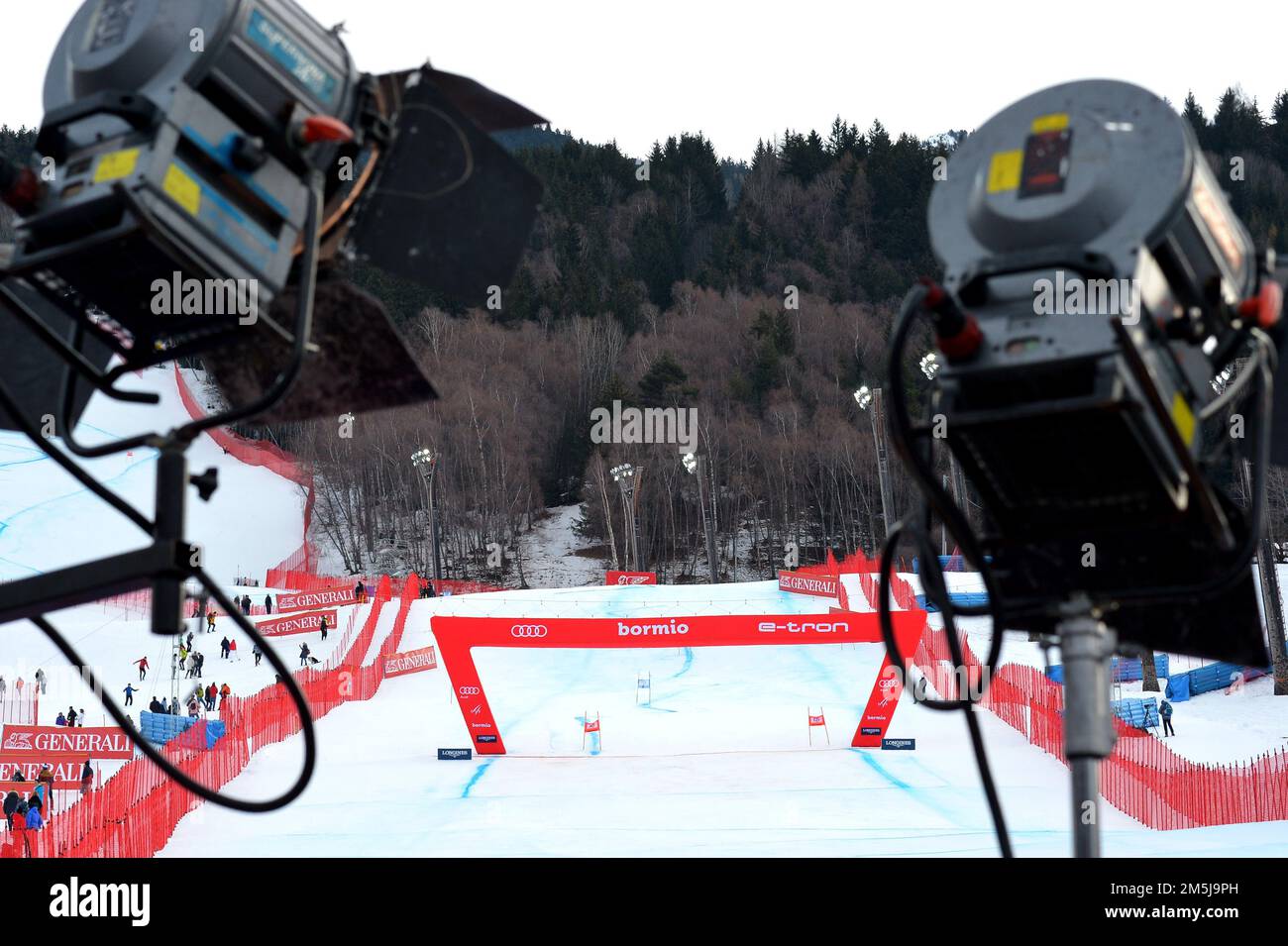 Bormio, Bormio, Italy, December 29, 2022, casaitalia finishline bormio