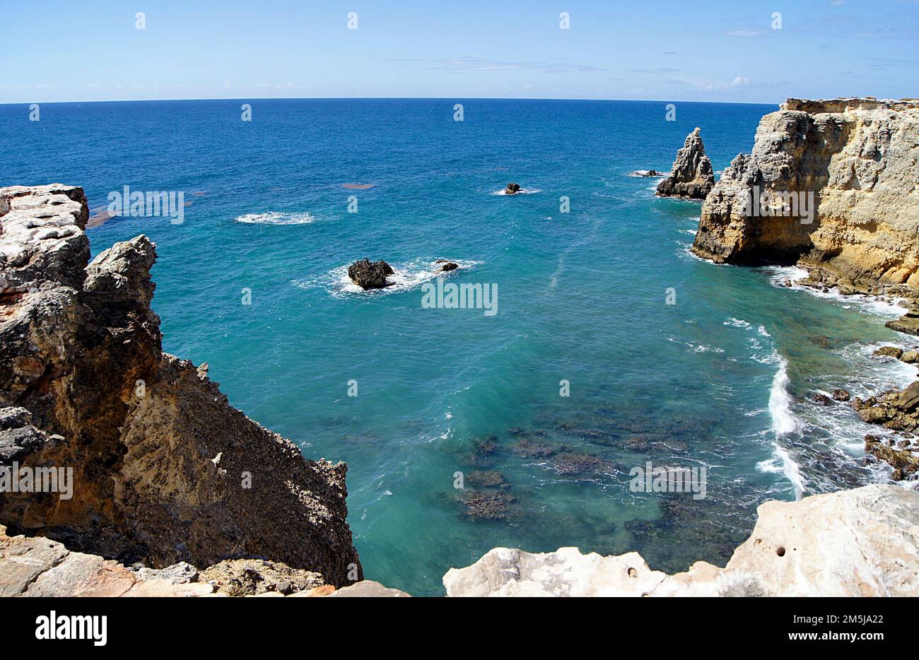 Cabo Rojo, coast of Ponce, Puerto Rico Stock Photo