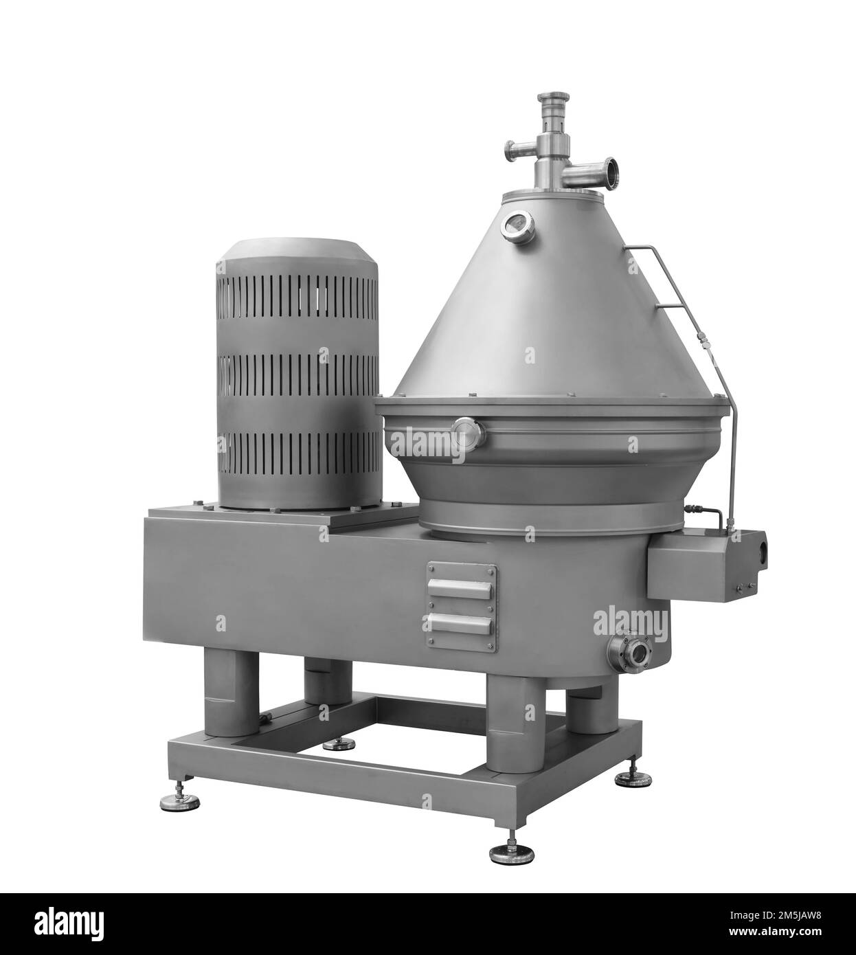 Industrial mixer in food industry, production line in food factory line