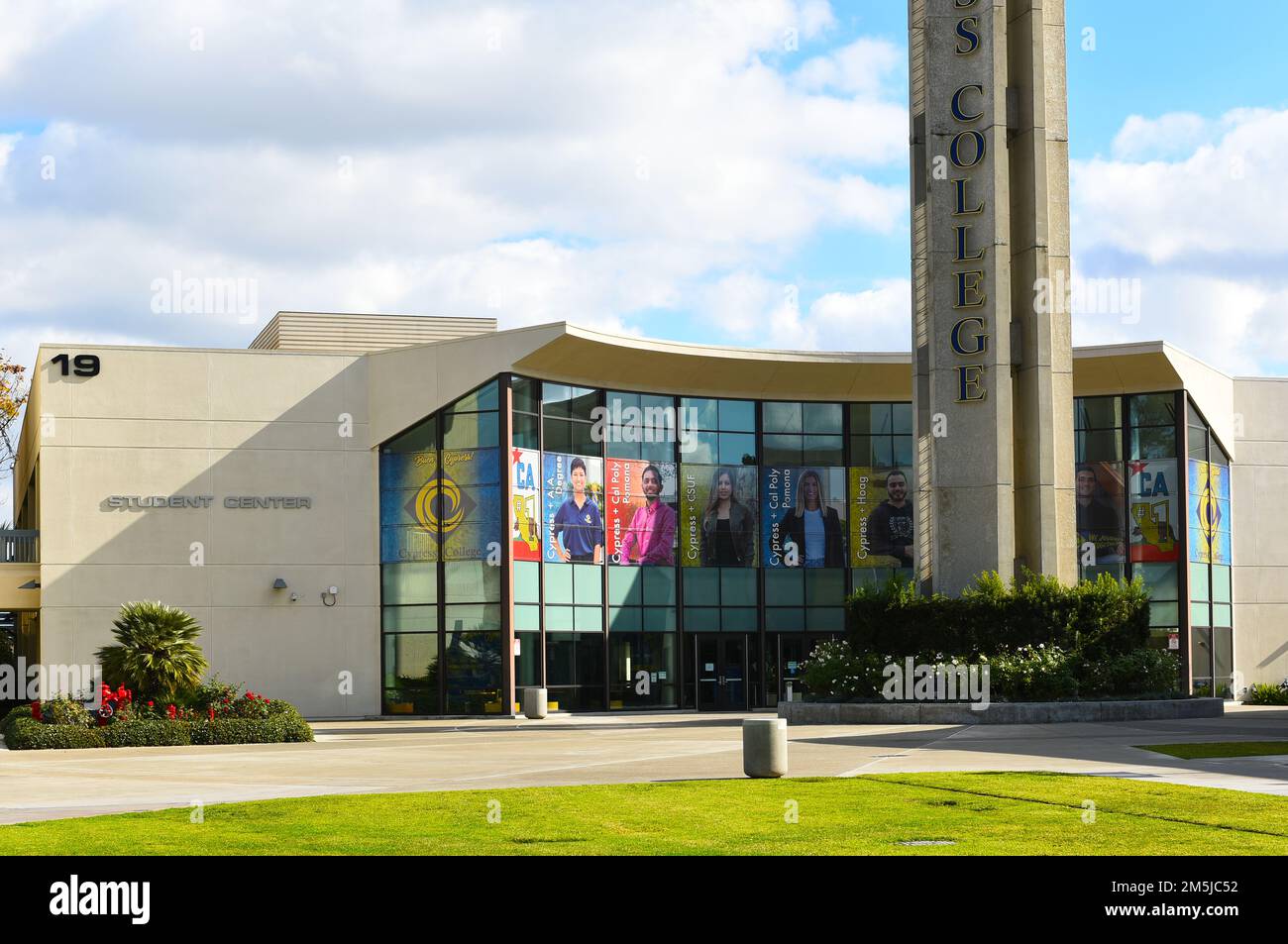 CYPRESS, CALIFORNIA 28 DEC 2022 Student Center on the campus of