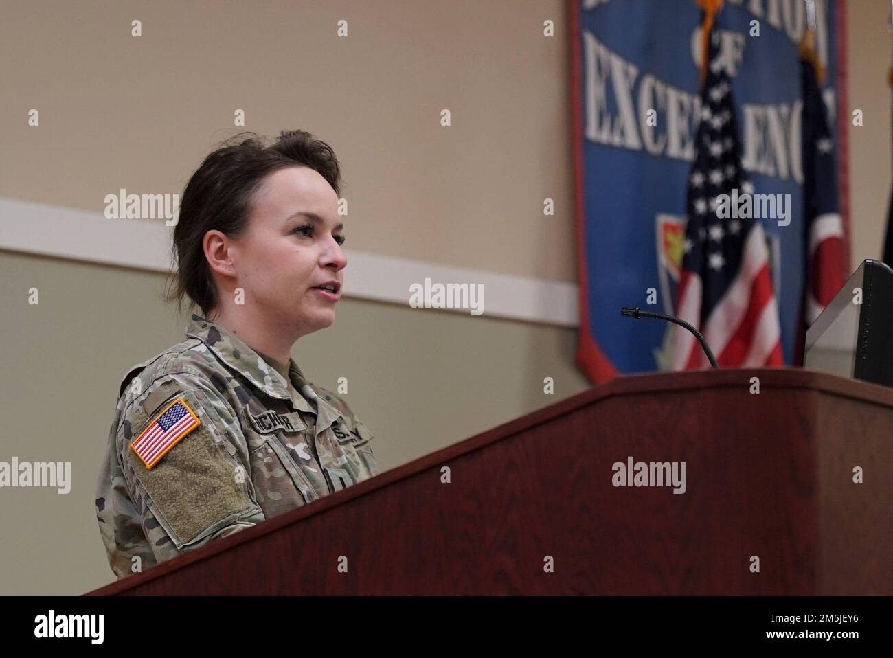 First Lt. Caroline Pirchner, 196th Mobile Public Affairs Detachment ...