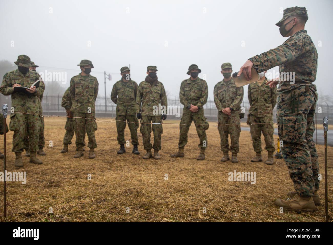 U.S. Marine Corps Cpl. Ryan Gergley, a transmissions system operator with 31st Marine