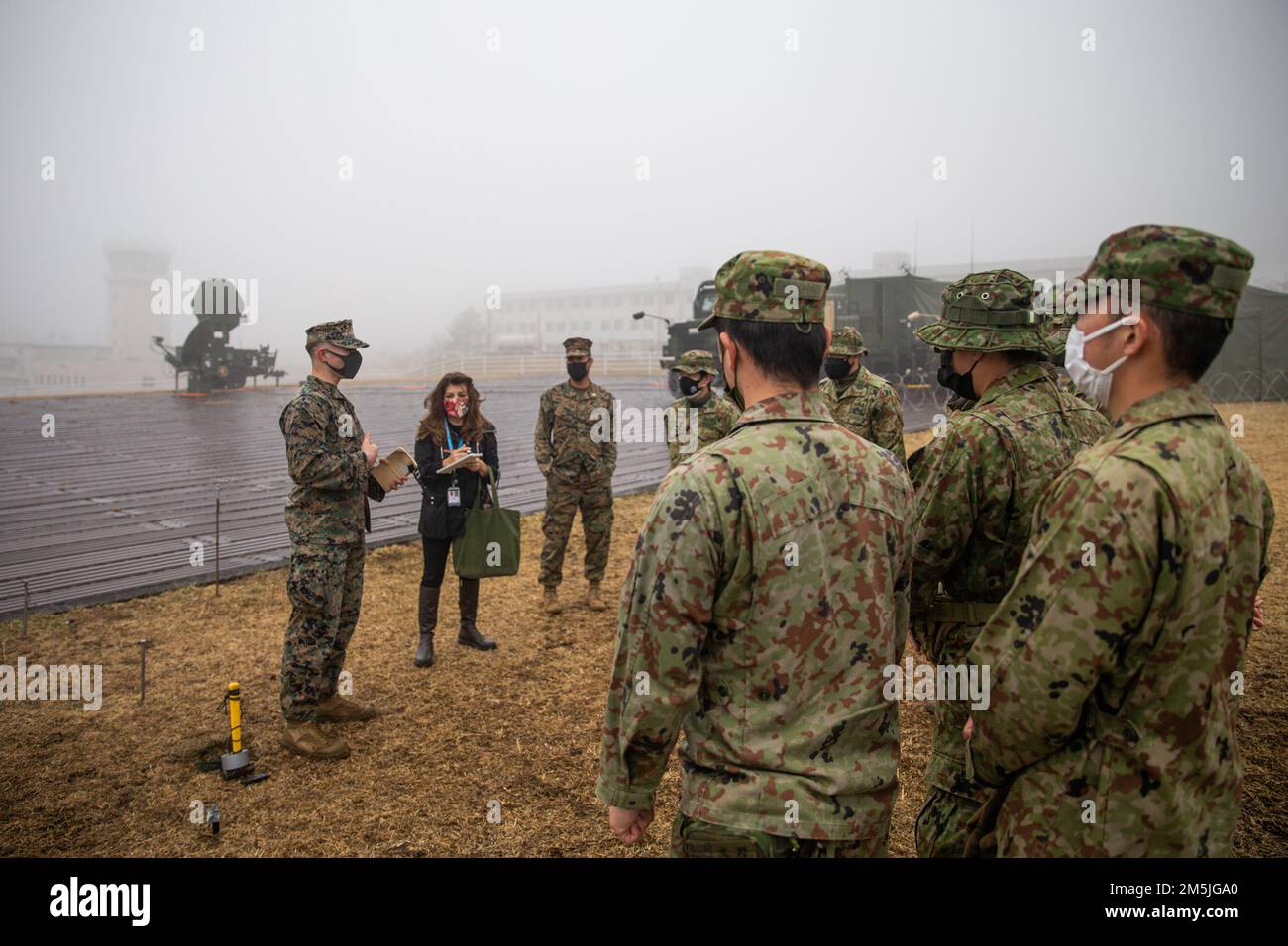 U.S. Marine Corps Cpl. Ryan Gergley, a transmissions system operator with 31st Marine