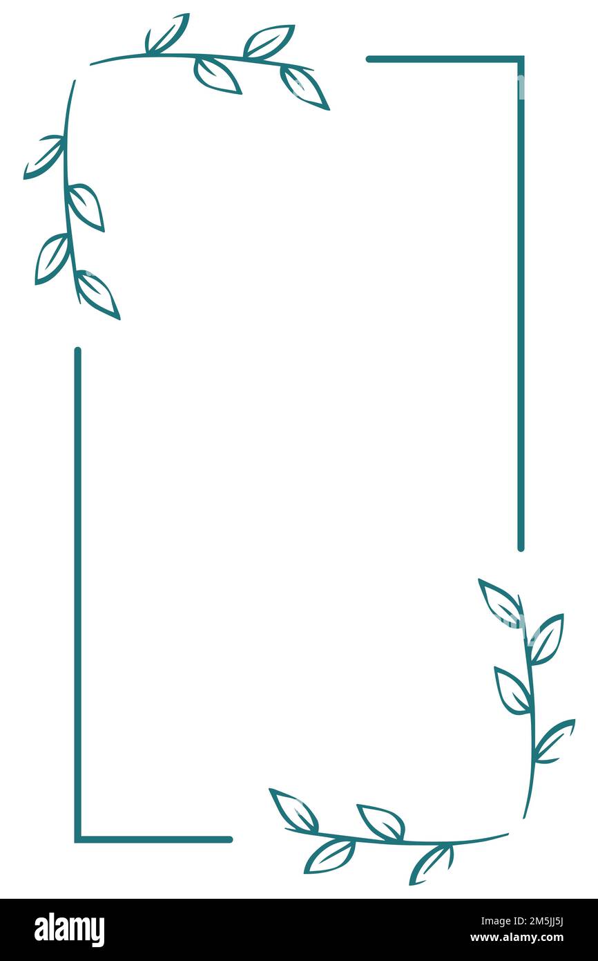 simple flower border