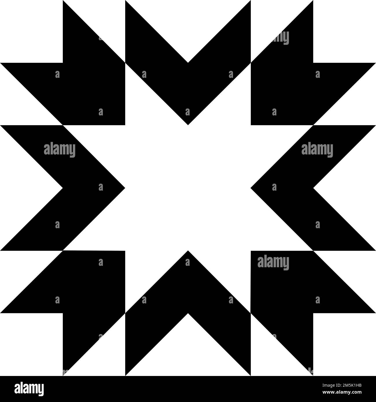 Quilt Pattern Clip Art Black And White