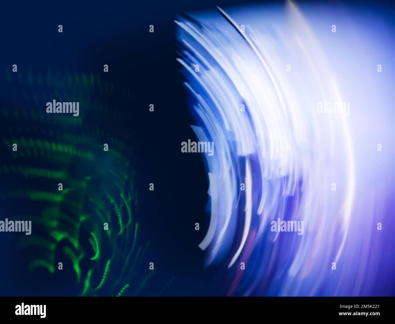 Digital  communication blurry  background. Abstract particles blur defocus image. Stock Photo