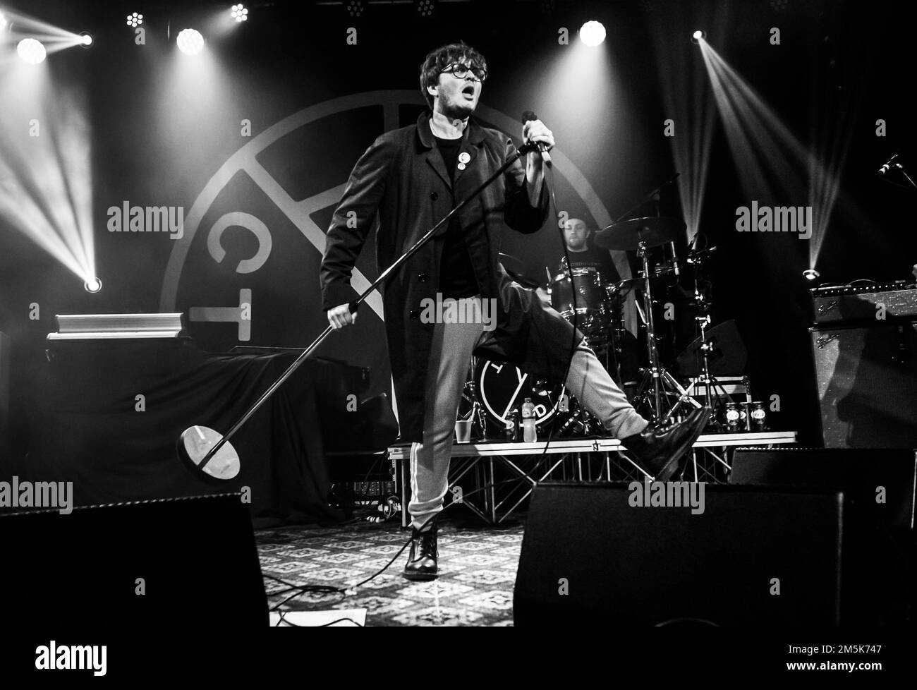 Yard act live Black and White Stock Photos & Images - Alamy