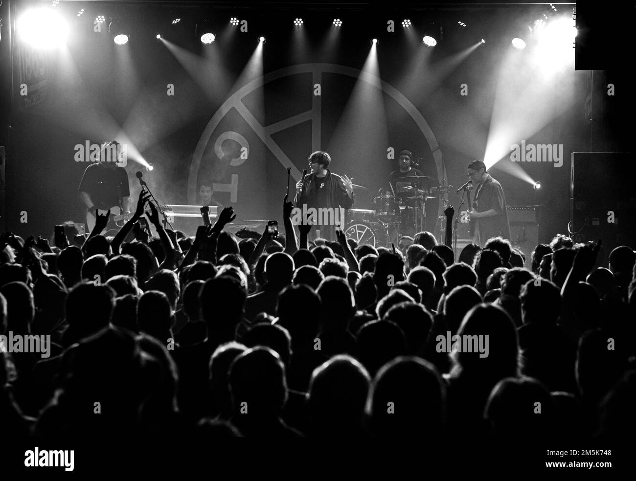 Yard act live Black and White Stock Photos & Images - Alamy