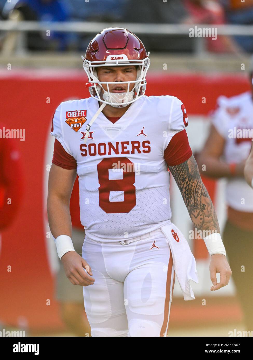 Orlando, FL, USA. 29th Dec, 2022. Oklahoma Sooners quarterback Dillon