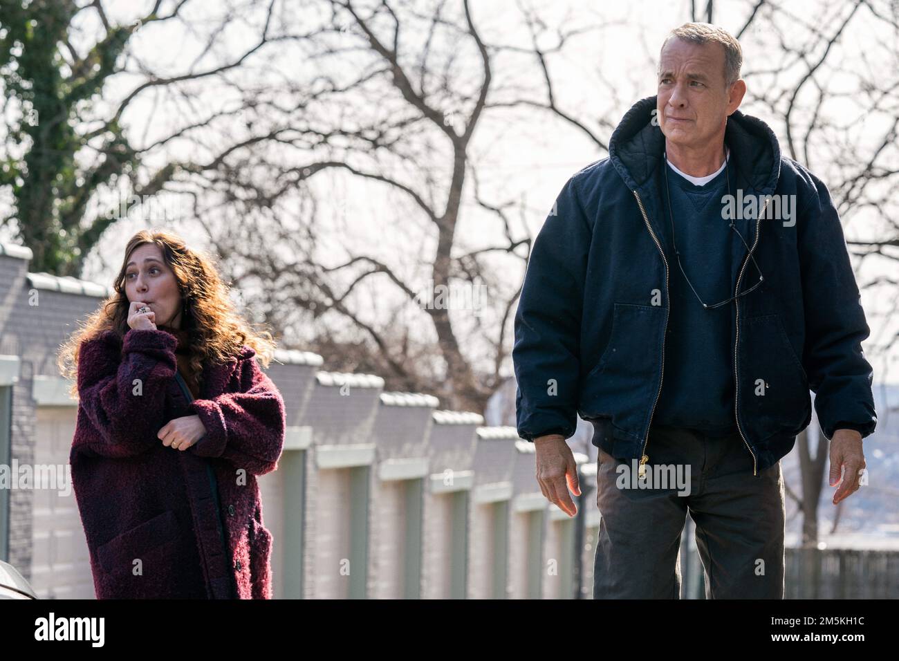 Mariana Treviño and Tom Hanks star in Columbia Pictures "A Man Called