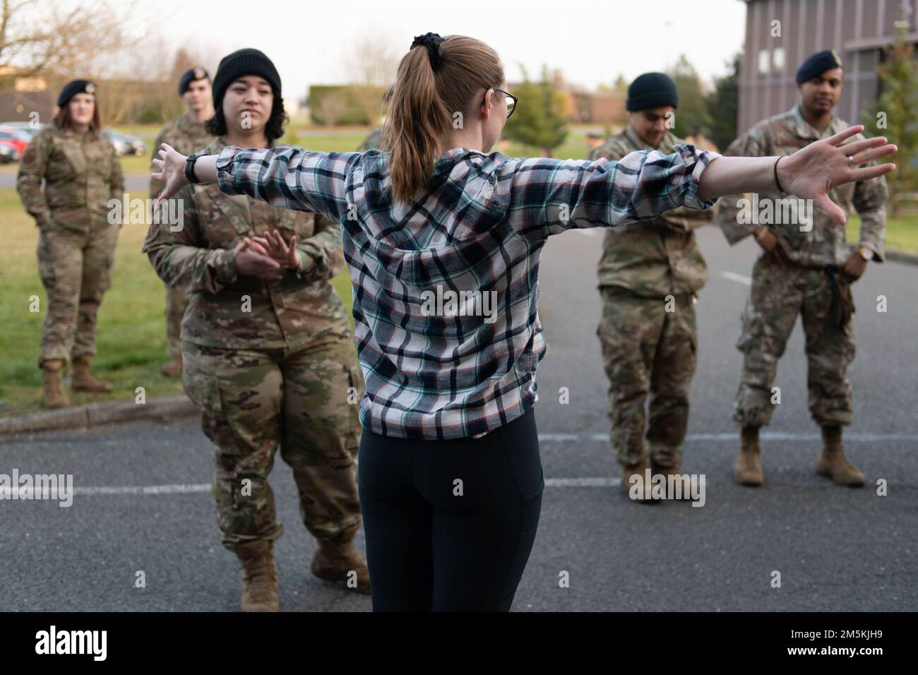 U.S. Air Force Defenders from the 423rd Security Forces Squadron