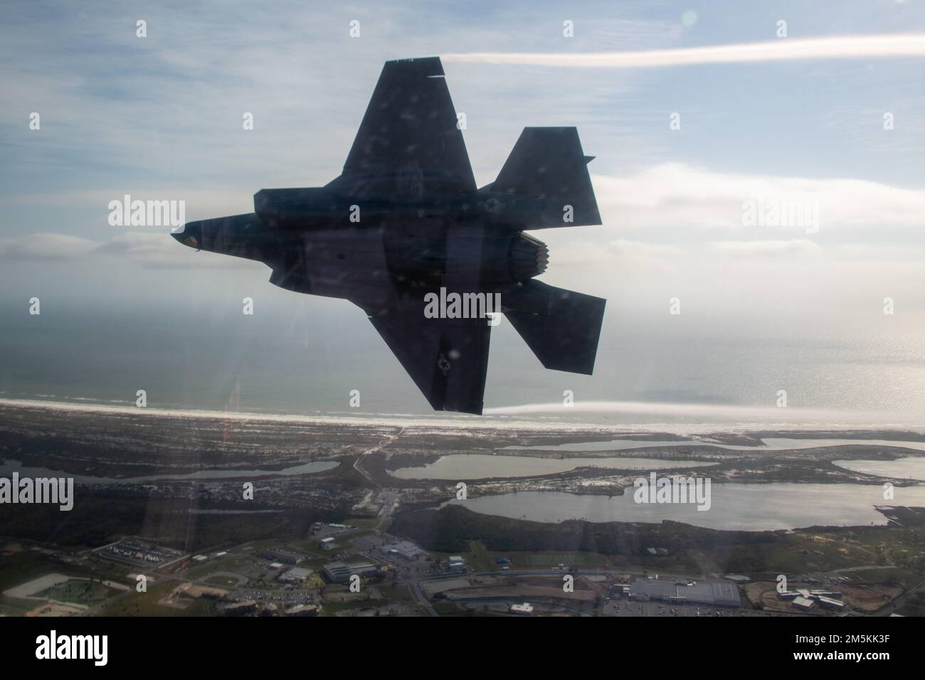 An F-35A Lightning II assigned to the 4th Fighter Squadron, Hill Air ...