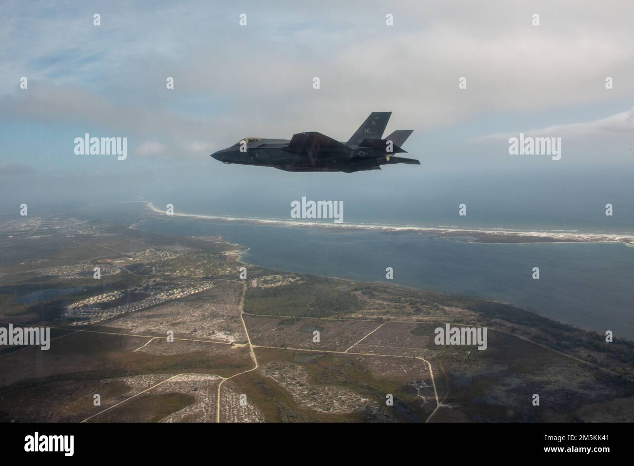 An F-35A Lightning II assigned to the 4th Fighter Squadron, Hill Air ...