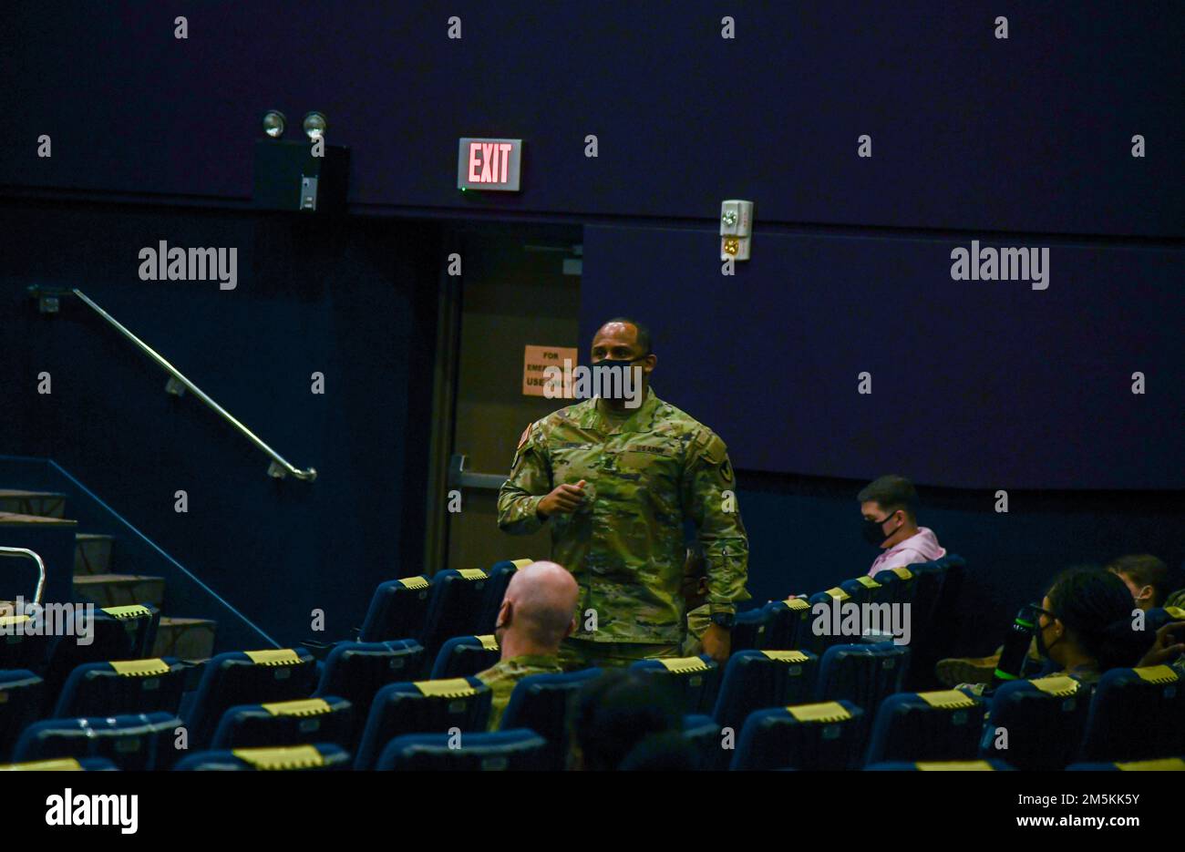 Command Sgt. Maj. Benjamin Lemon, USAG Humphreys, senior enlisted