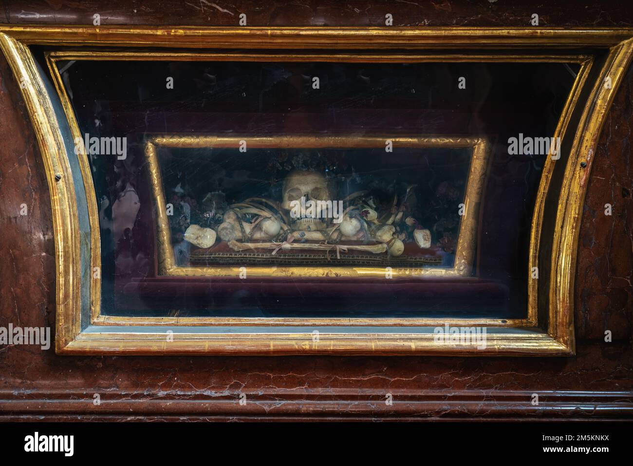 St Adalbert of Prague bones in Chapel of St. John of Nepomuk of St