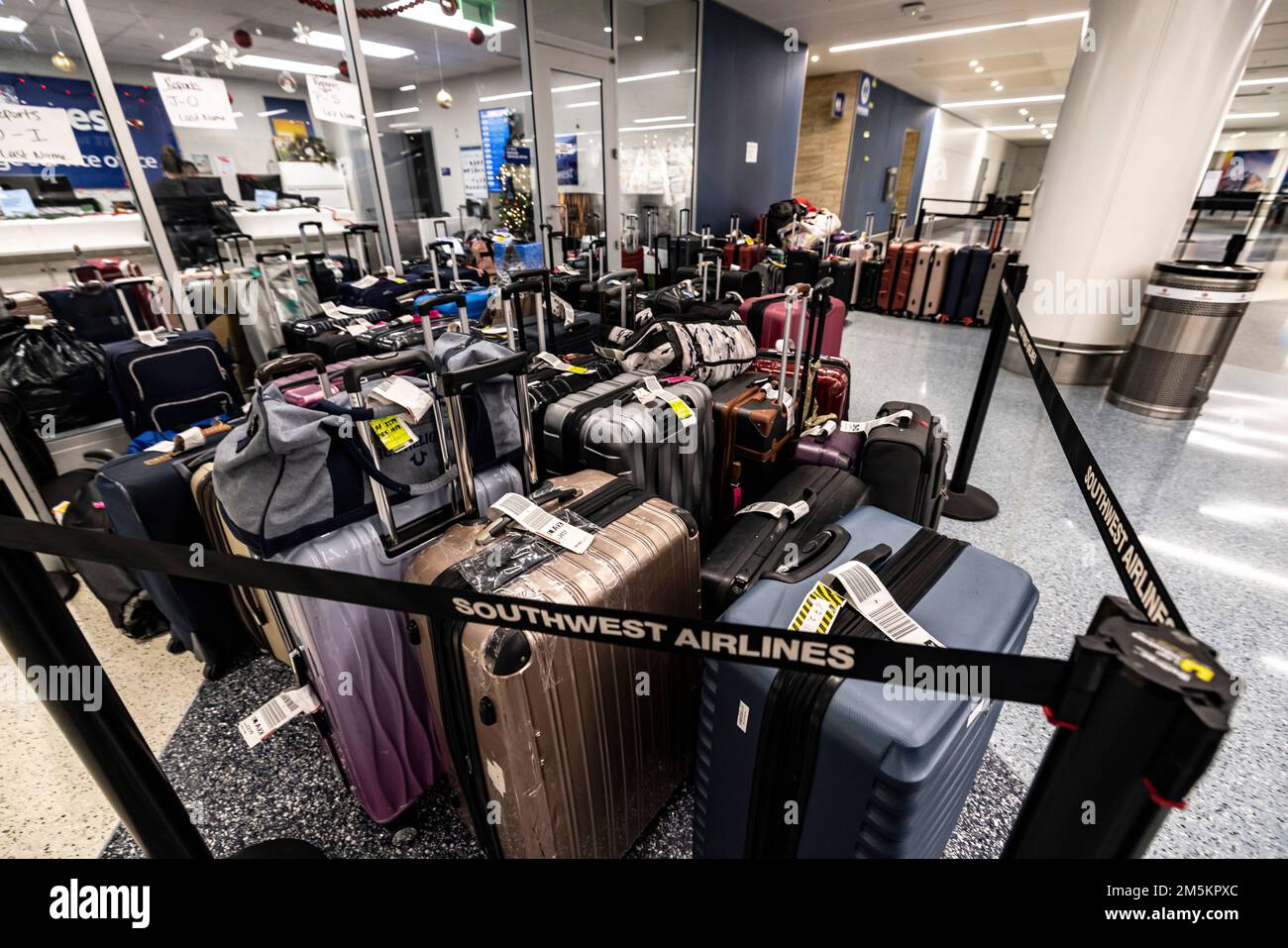 Los Angeles, USA. 29th Dec, 2022. Southwest Airlines still experiencing operational issues due