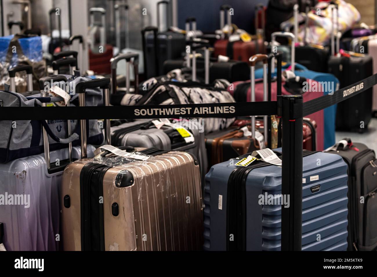 Los Angeles, USA. 29th Dec, 2022. Southwest Airlines still experiencing operational issues due