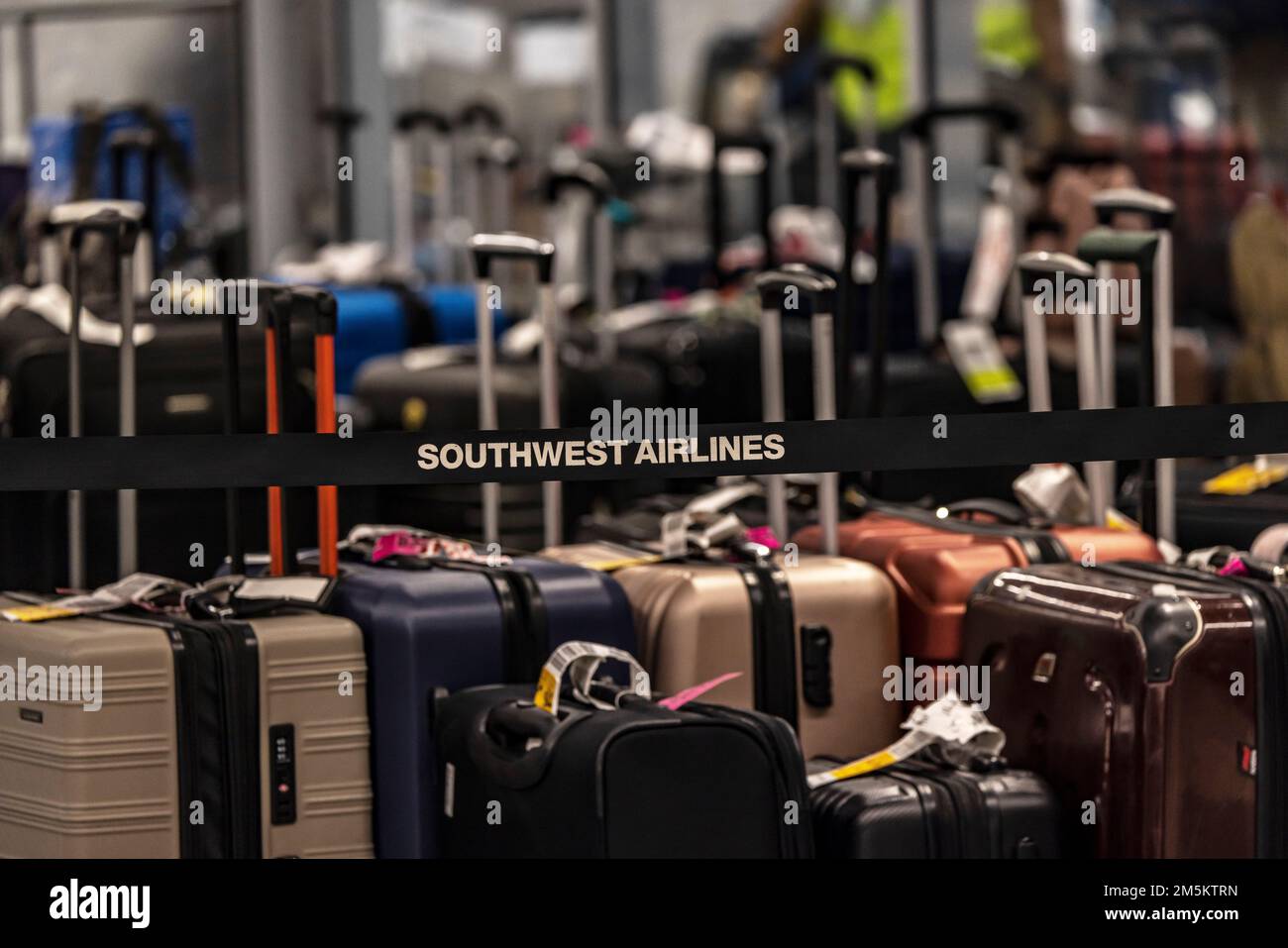 Los Angeles, USA. 29th Dec, 2022. Southwest Airlines still experiencing