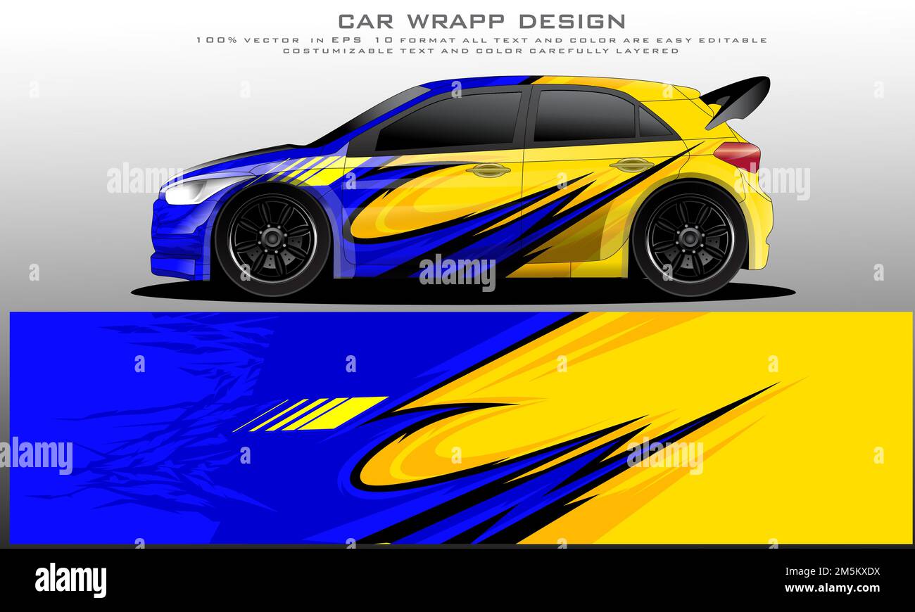 car livery graphic vector. abstract grunge background design for vehicle  vinyl wrap and car branding Stock Vector Image & Art - Alamy