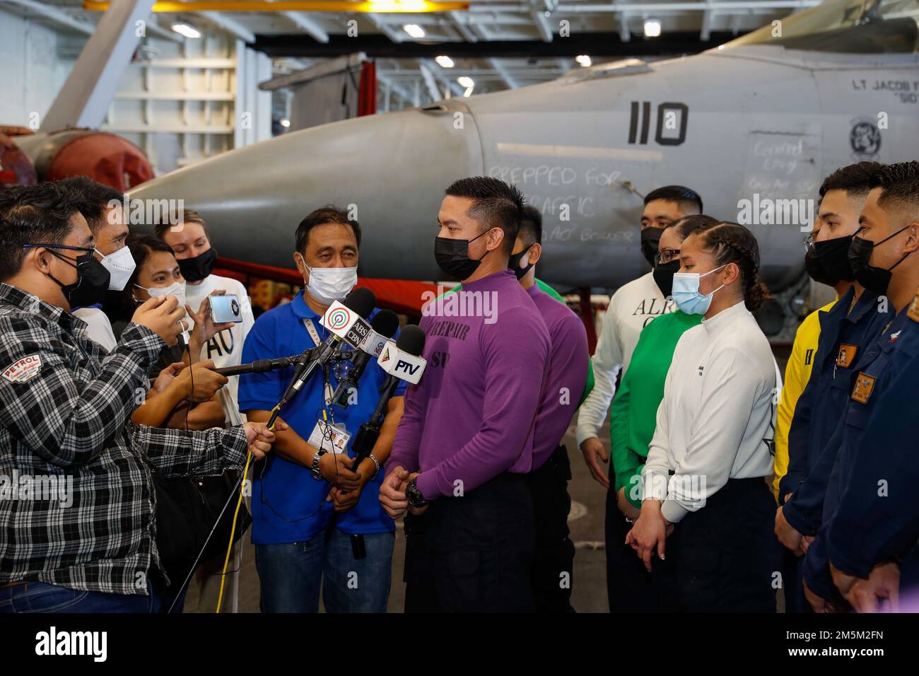 SOUTH CHINA SEA (March 24, 2022) Aviation Boatswain’s Mate (Fuel) 2nd