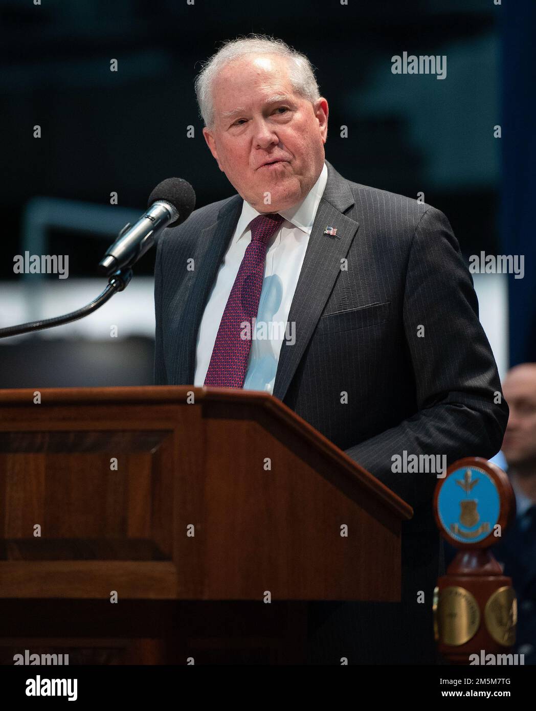 Secretary of the Air Force Frank Kendall speaks at the Air Force ...