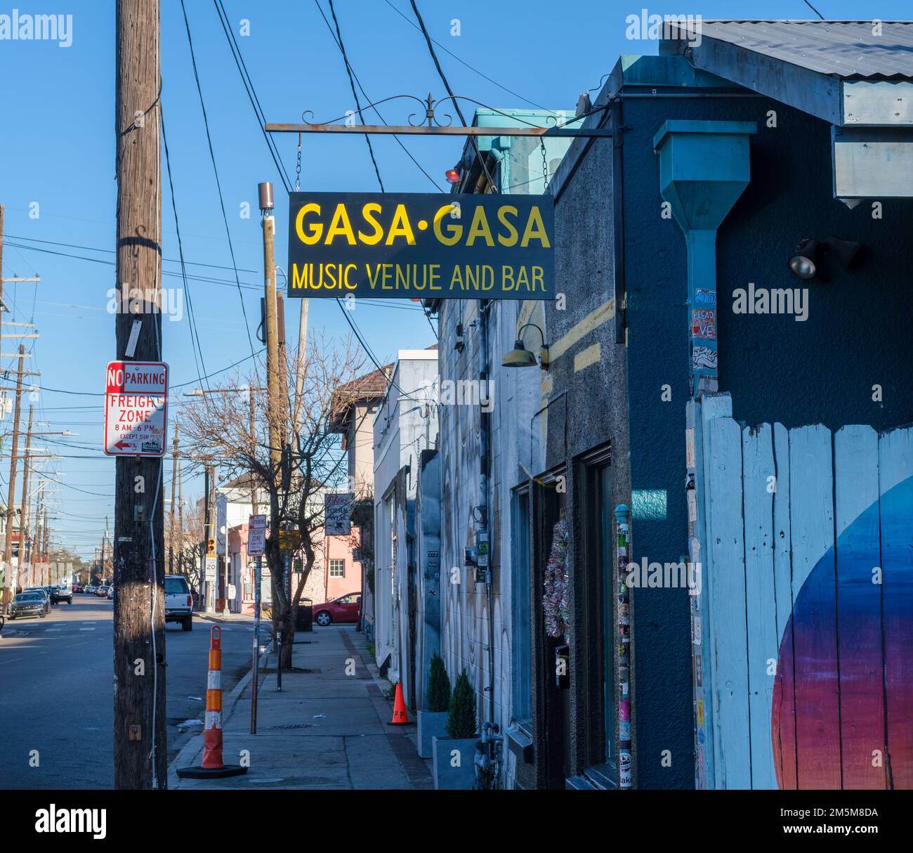 NEW ORLEANS, LA, USA DECEMBER 29, 2022 Gasa Gasa Music Venue and Bar