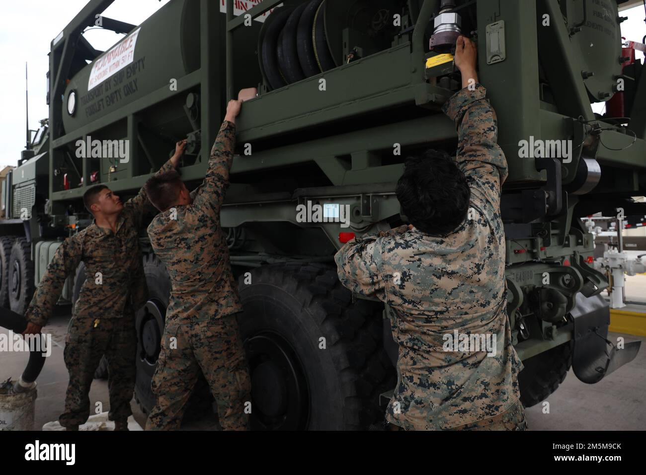 U.S. Marines with 3rd Landing Support Battalion, Combat Logistics
