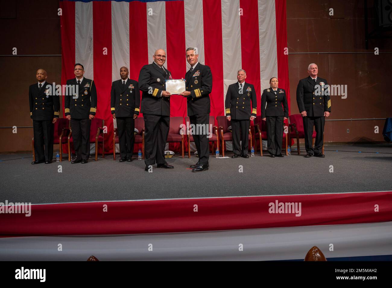 Commander navy recruiting command rear hi-res stock photography and ...