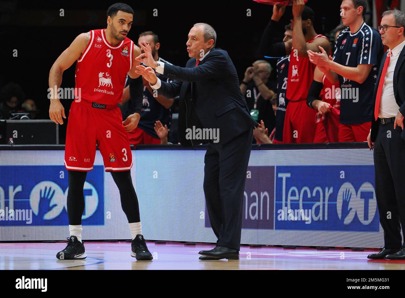 Forum of Assago, Milan, Italy, December 29, 2022,