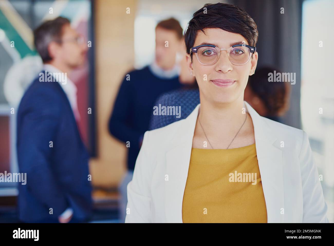 Success is the only goal. Cropped portrait of a businesswoman standing ...